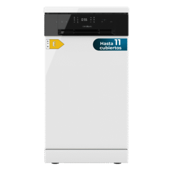 Bolero Aguazero 4201 E Lavavajillas bolero de 45cm, 11 cubiertos, 6 programas con Dual Zone Wash y comienzo diferido.